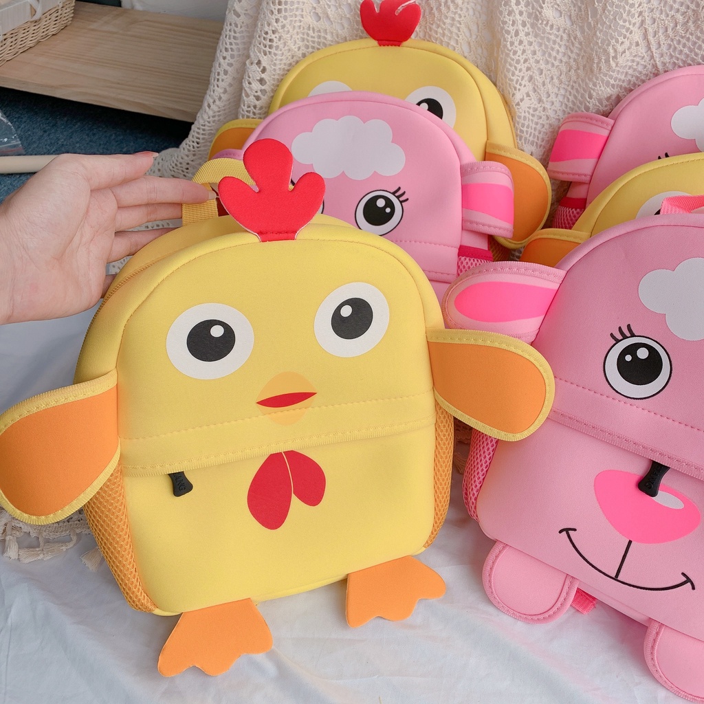 Balo tai thỏ đáng yêu cho bé gái đi chơi, đi học