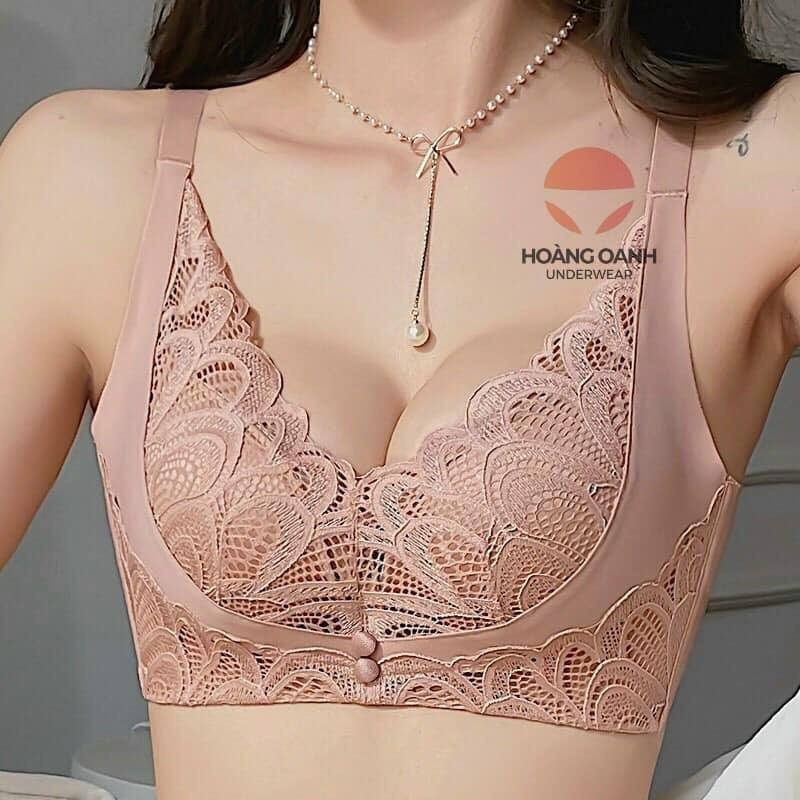 Áo lót Hoàng Oanh Underwear, áo chip su phối ren không gọng cao cấp mã áo ren cúc | BigBuy360 - bigbuy360.vn