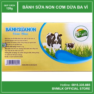 Bánh Sữa Non Cơm Dừa Ba Vì BVMILK 120g