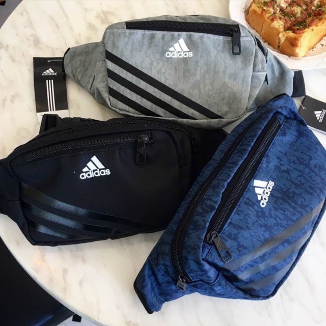 ⚡️ (ảnh thật ) Túi đeo chéo Adidas EC waist bag sport | CAM KẾT CHẤT LƯỢNG VỚI KH