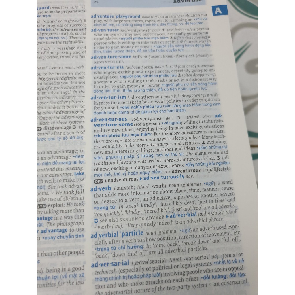 Sách Từ điển: Oxford Advanced Learner's Dictionary With Vietnamese Translation