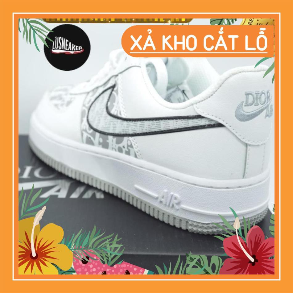 Giày Af1 Dior Trắng 🏆HOT TREND🏆 Sneaker Nam Nữ Đủ Size : 39-43/Giày AIR DlOR cổ thấp | WebRaoVat - webraovat.net.vn