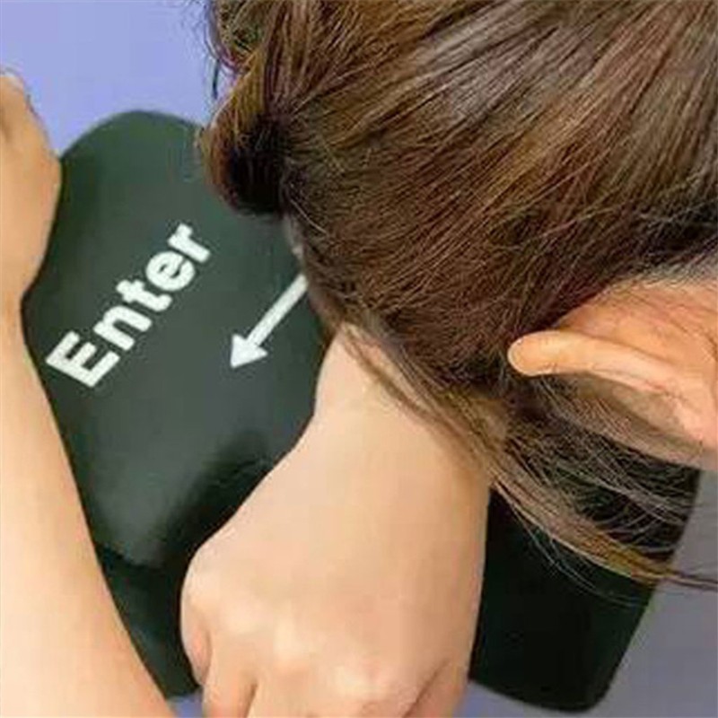 Gối xả stress đa năng hình dấu Enter dễ thương