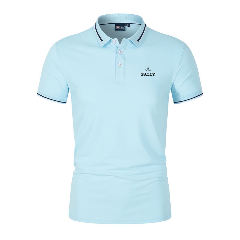 BALLY Mới Áo Thun Polo Thời Trang Chơi Golf Cho Nam