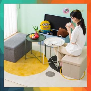 Ghế đôn dài đa năng 60*36*36 kiêm ghế hộp đựng đồ Chorvy có thể gấp gọn tiếp kiệm diện tích dành cho văn phòng chung cư