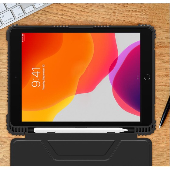 Bao da Nillkin Bumper cho iPad Pro Gen 7 10.2inch Chống sốc Chính hãng - Tặng dán màn hình | BigBuy360 - bigbuy360.vn