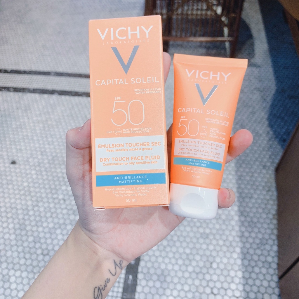 Kem Chống Nắng Vichy Capital Soleil SPF50 50ml-kem chống nắng vichy chính hãng
