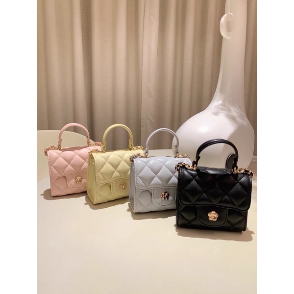 Túi 𝐍𝐑𝐄́𝐓𝐑𝐎 mini có tay cầm