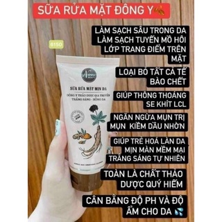 [Chính hãng] Sữa Rửa Mặt Đông Y Nicos