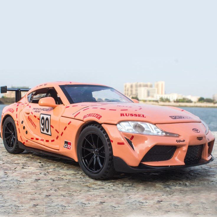 Siêu xe mô hình kim loại Toyota Supra Devil GT4 Super Sports Tỷ lệ 1:32