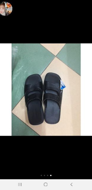 Dép Asia nam siêu nhẹ giả da