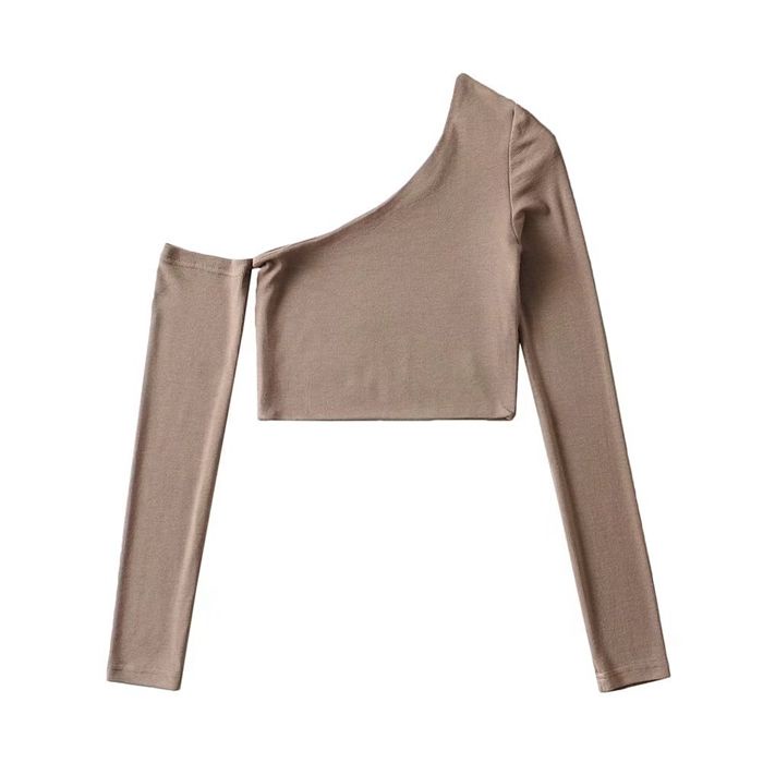 Bán Chạy!Áo Thun Lửng Tay Dài 22 Kiểu Mới Phong Cách Âu Mỹ