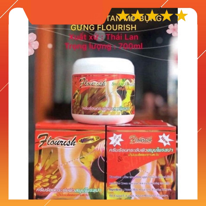 Kem Tan Mỡ Bụng Gừng Ớt (chuẩn thái)