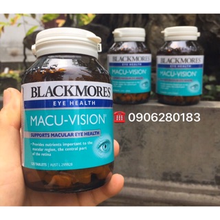 VIÊN BỔ MĂT BLACKMORES MACU-VISION 150 VIÊN (ÚC)