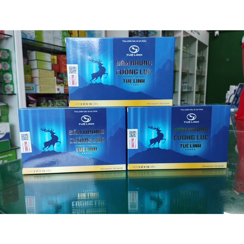 Sâm Nhung Cường Lực Tuệ Linh - Hỗ trợ bổ thận tráng dương, bổ khí huyết, tăng cường sinh lực, cải thiện sinh lý nam