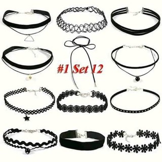 Set 12 vòng cổ Chocker