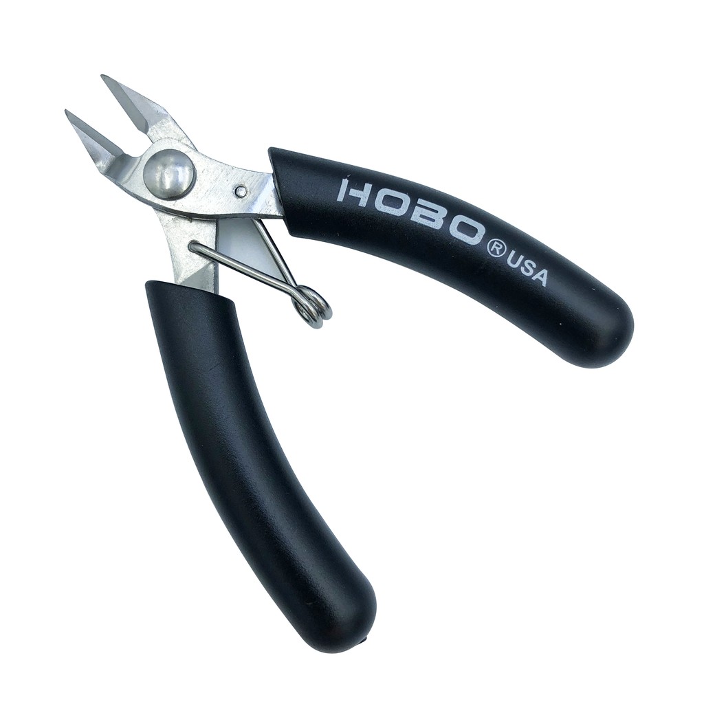 Kìm cắt chân linh kiện HOBO SA-603, lưỡi kìm siêu sắc cắt ngọt, có lò xo trợ lực