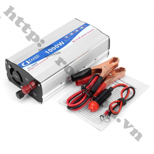 BỘ KÍCH ĐIỆN 12V LÊN 220V SIN CHUẨN 1000W