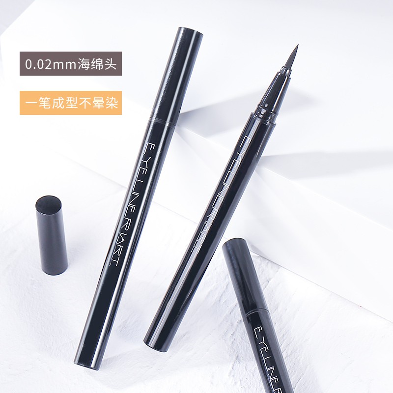 Bút Kẻ Mắt Nước Xixi Màu Đen / Nâu Lâu Trôi Chống Thấm Nước Dành Cho Người Mới Bắt Đầu NO.681