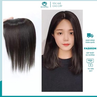 Tóc giả nữ đẹp ❤️FREESHIP❤️ Tóc giả che hói mái dài