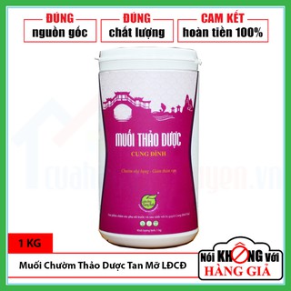 Muối thảo dược hỗ trợ giảm eo sau sinh làm đẹp cung đình hũ 1kg | giảm cân | tan mỡ | giảm đau nhức
