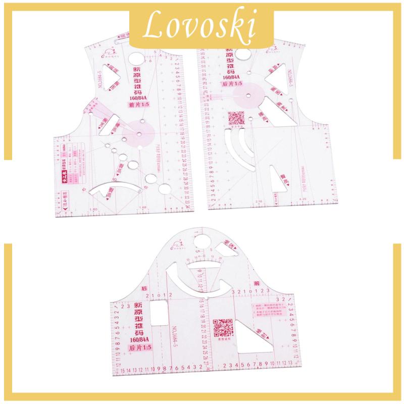 Thước Đo May Quần Áo Trong Suốt Tỉ Lệ 1: 5
