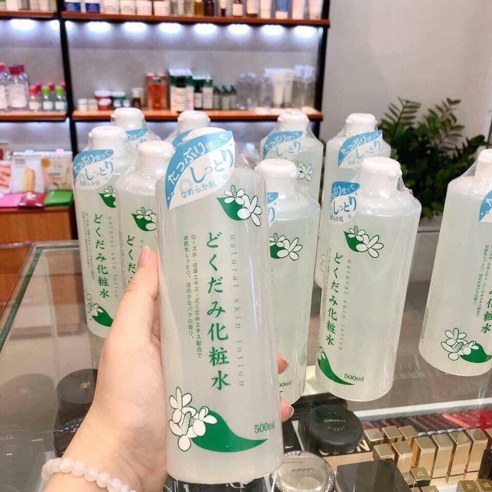 Toner Diếp Cá Dokudami Natural Skin Lotion Nhật Bản 500ml