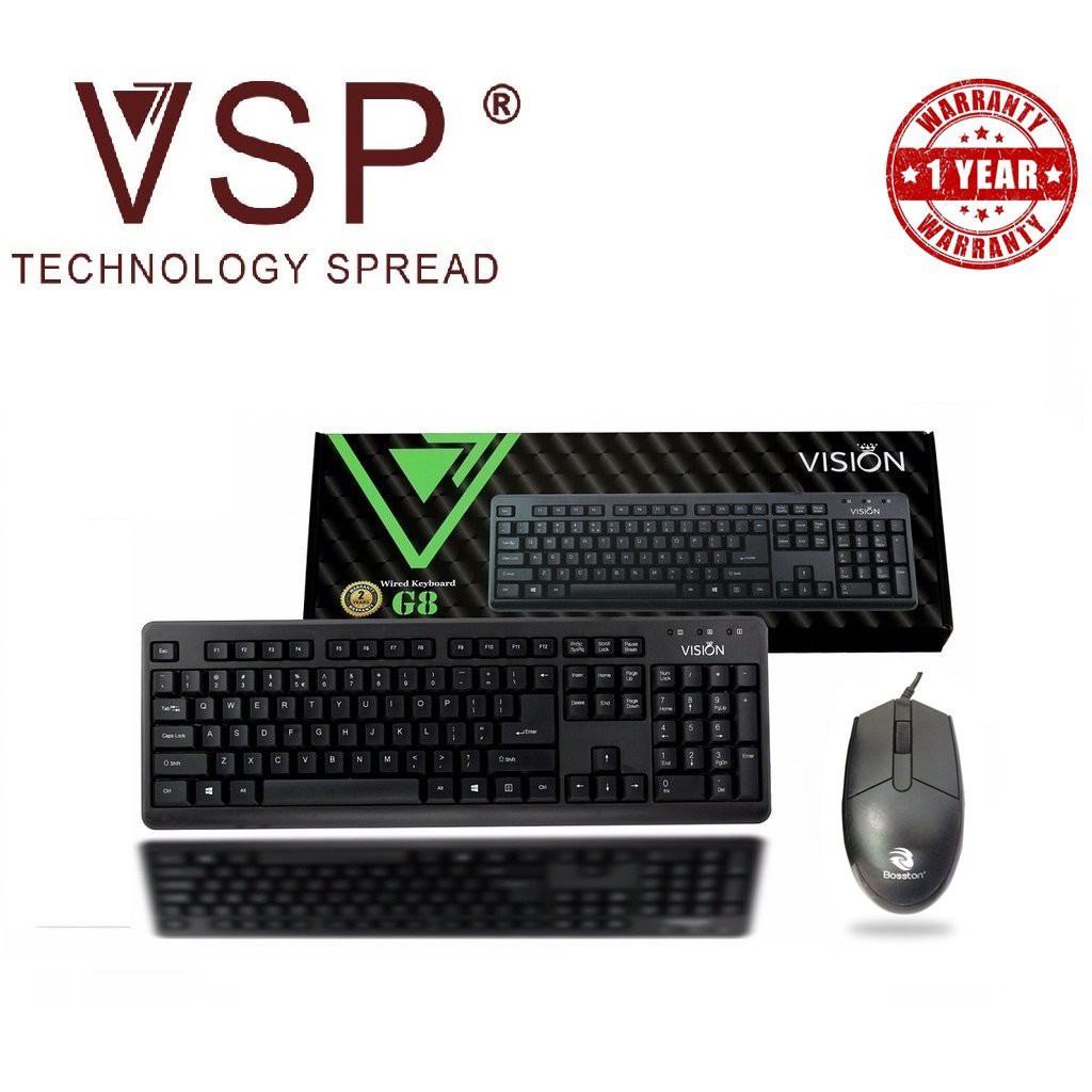 Bộ Bàn Phím VÀ Chuột G8 Dành Cho Văn Phòng