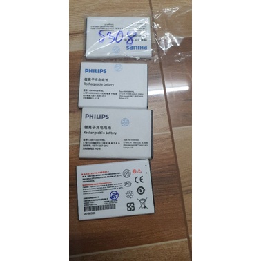 pin philips s308 AB1400BWML 1400mAh zin
