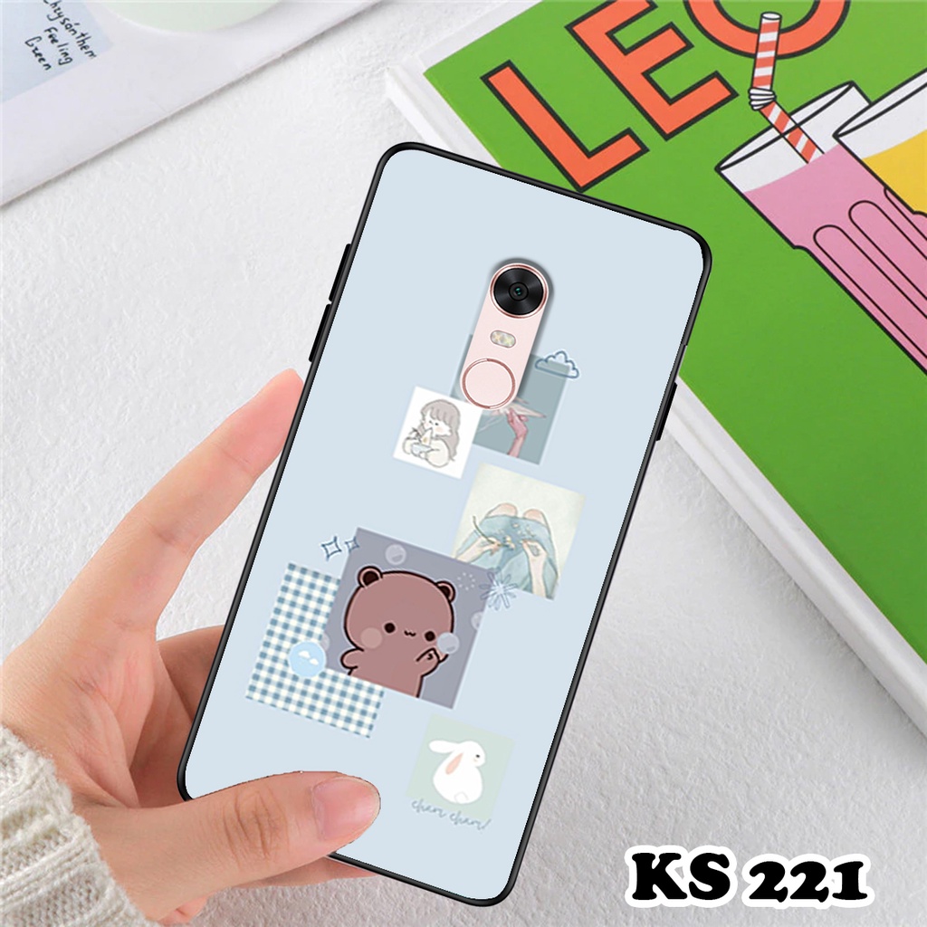 Ốp lưng Xiaomi Redmi 5 - Redmi 5A - Redmi 5X - Redmi 5 Plus - Ốp in hình thỏ con dễ thương - Lưng nhám Viền  TPU cao cấp
