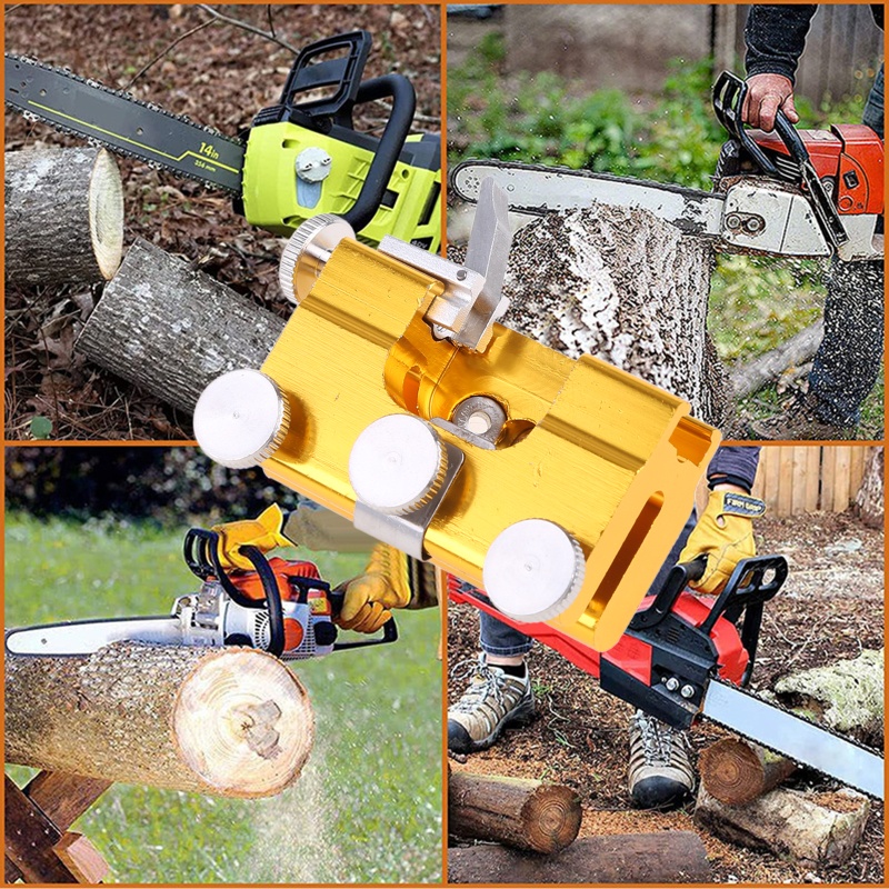 Dụng Cụ Mài Lưỡi Cưa Kim Loại Chống Rỉ Sét Kèm 2 Đá Mài