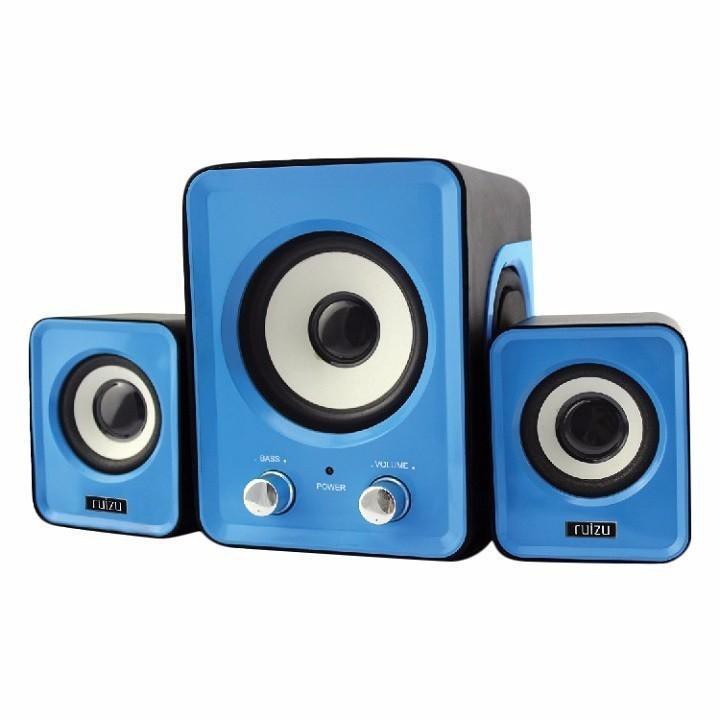 Dàn loa vi tính 2.1 Multimedia 3D Sound RUIZU FT-202 - loa đẹp giá rẻ