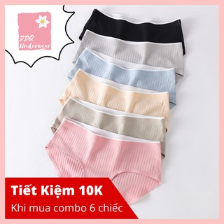 [DDQ Underwear] Quần lót vải dệt kim không viền co giãn thời trang cao cấp cho nữ QL16