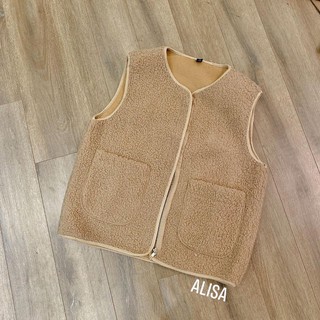 Áo gile lông cừu - ALISA