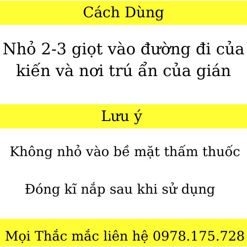 Thuốc Diệt Kiến Diệt Gián Anbio