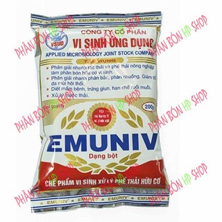 Chế phẩm vi sinh xử lý rác thải hữu cơ emuniv -