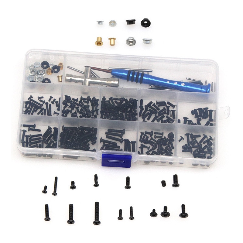 Bộ Dụng Cụ Đinh Vít 316 Trong 1 Cho Xe Điều Khiển Từ Xa Wltoys 1 / 14 144001