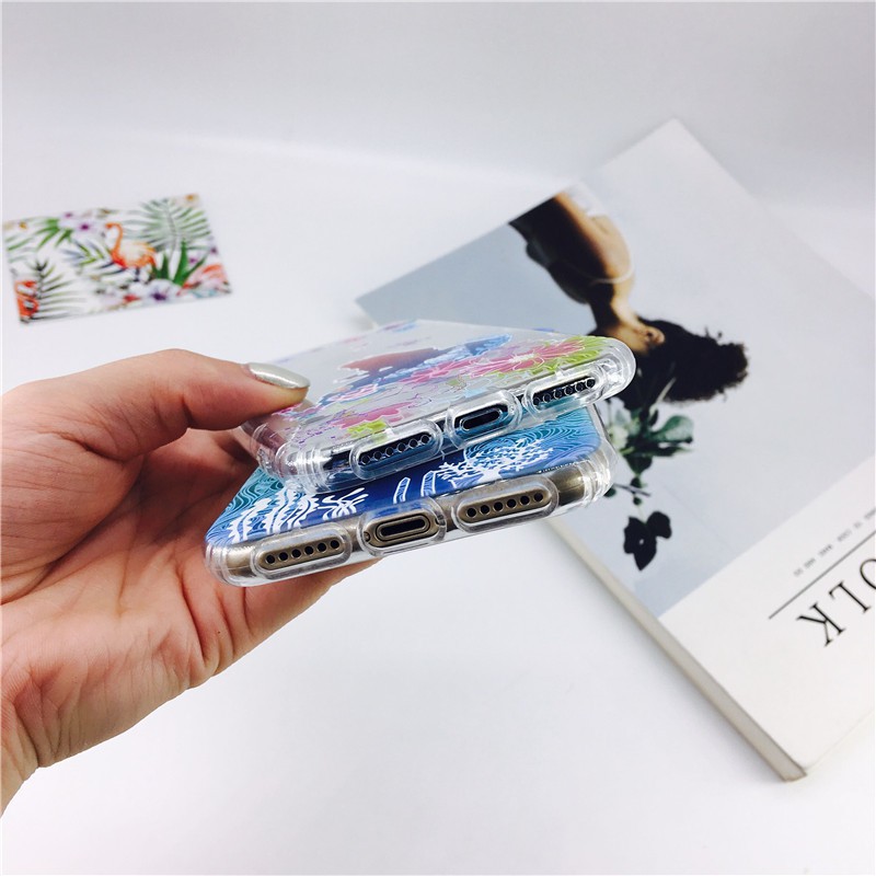 ốp lưng bảo vệ hình nàng tiên cá cho điện thoại iphone 6s i7 i8 plus xs max xr | BigBuy360 - bigbuy360.vn