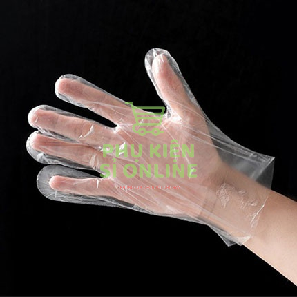 Hộp 100 găng tay nilon dùng 1 lần làm bếp tiện dụng Store4girls