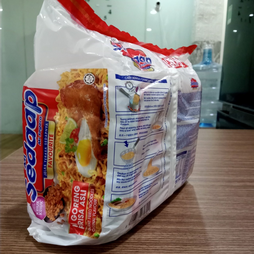 Mì Trộn Ăn Liền Sedaap Vị Gà Không Cay Bịch Lớn 5 Gói | BigBuy360 - bigbuy360.vn