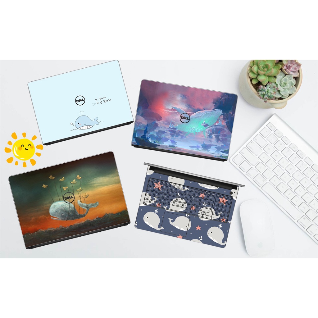 Miếng dán bảo vệ chống xước Laptop máy tính - cắt sẵn chuẩn theo chi tiết máy - in hình theo yêu cầu của khách hàng