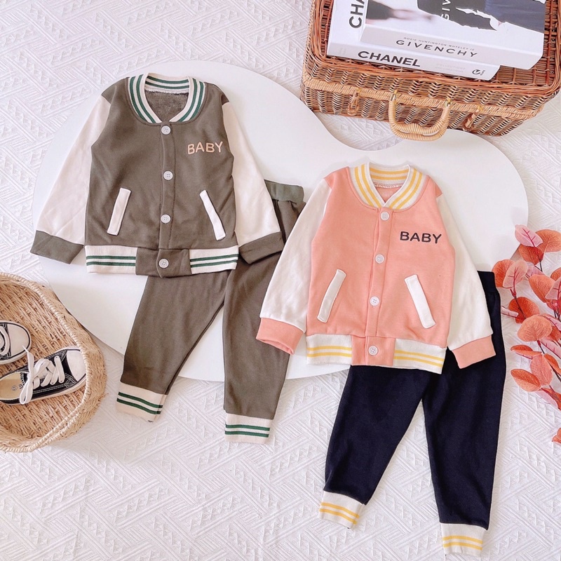 Bộ nỉ lông BABY mã 42055