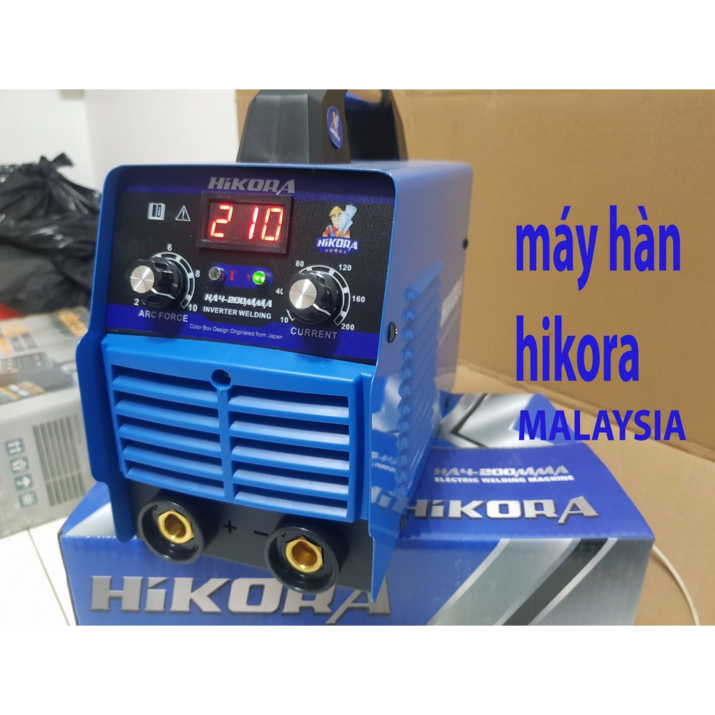 MÁY HÀN HIKORA – 2 NÚT VẶN AMPE -MALAYSIA