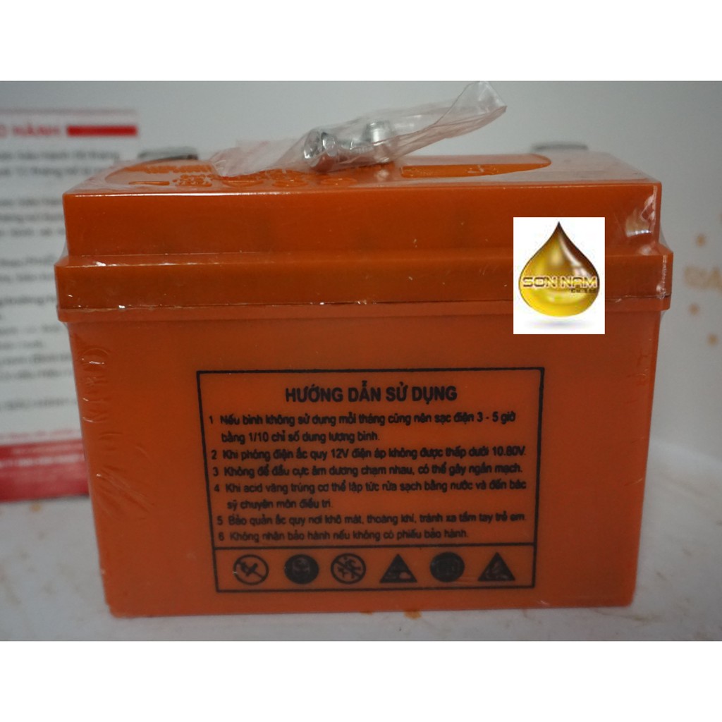 BÌNH ÁC QUY ABS YB5L-BS 12V - 5AH