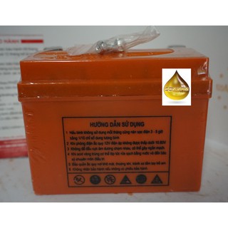 BÌNH ÁC QUY ABS YB5L-BS 12V - 5AH (dream, wave, future...)