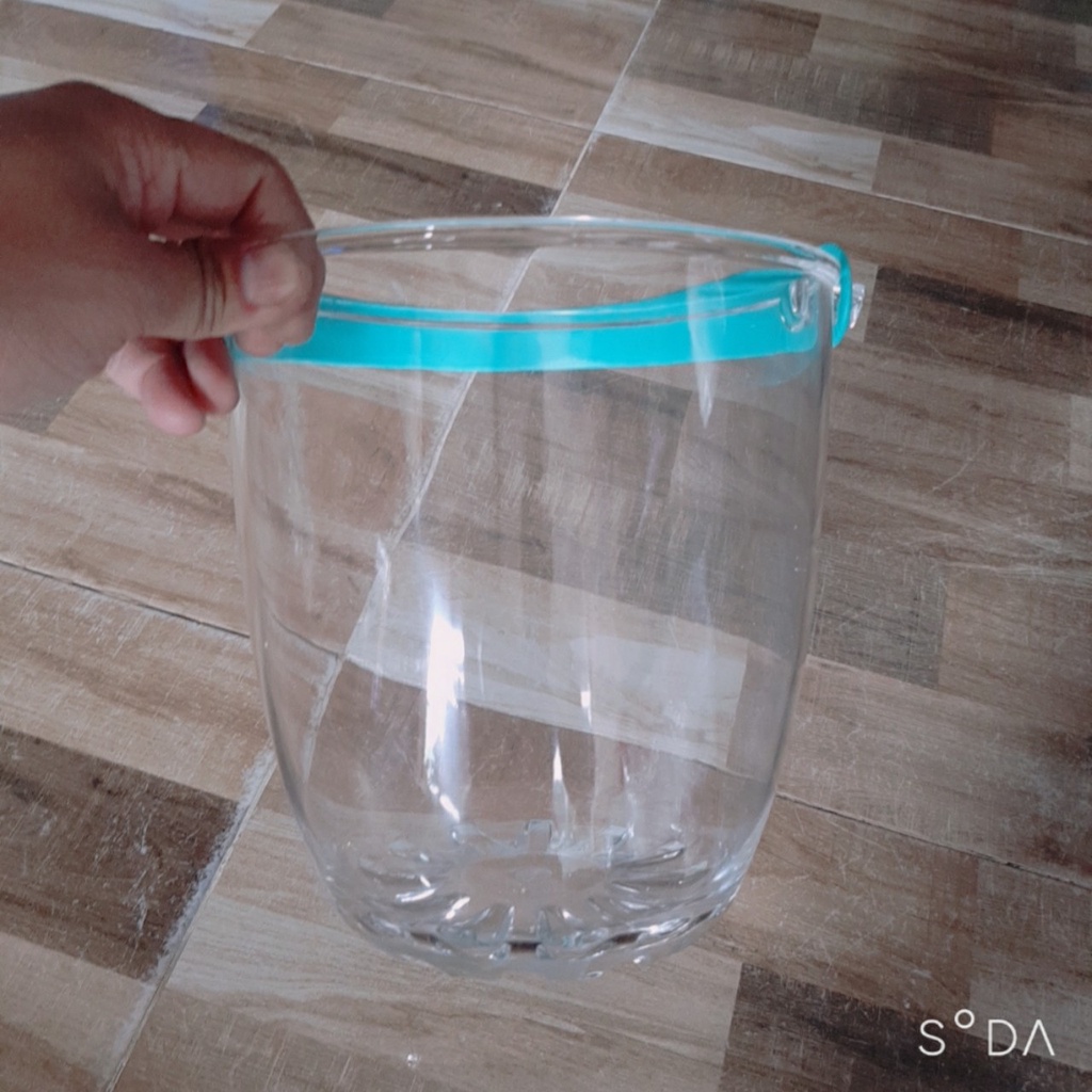 Xô Đựng Nước Đá Mi Nhựa ACRILIC Trong Suốt XĐ 01,02,03