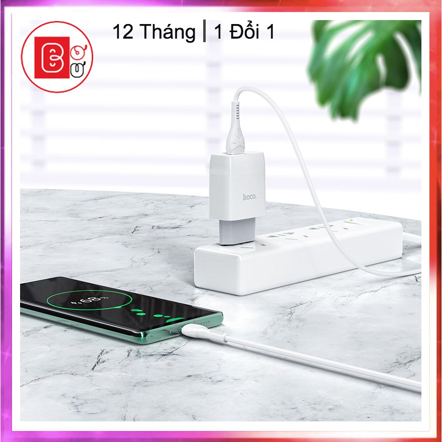 Củ Sạc nhanh 18W QC-3.0, Phù Hợp Tất cả Điện Thoại, Máy Tính Bảng -Bơ Bư