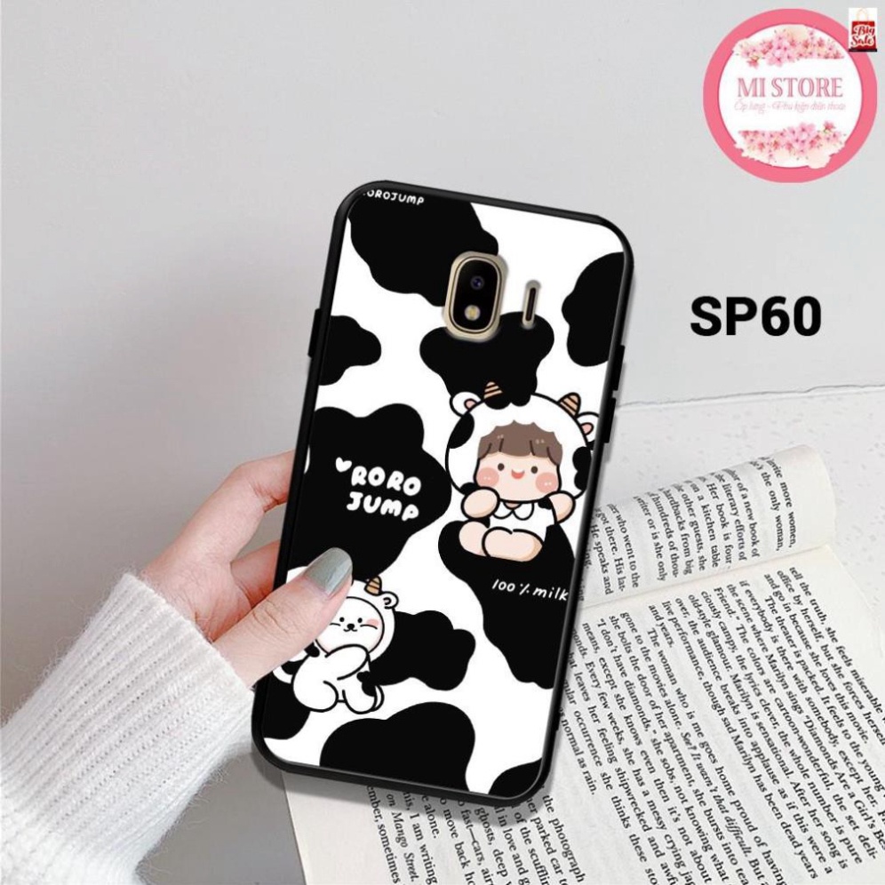Ốp lưng Samsung Galaxy J2 CORE - J2 PRO - J4 2018 in hình bò sữa hot trend 2021 dep