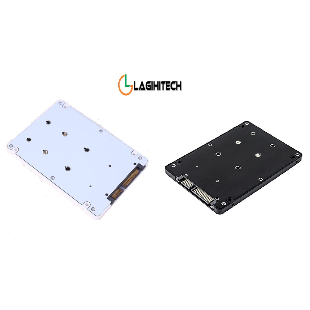 *LAGIHITECH* Adapter Chuyển Đổi SSD mSATA To SATA iii 2.5 incSh - MÀU NGẪU NHIÊN - Bảo Hành 1 Tháng