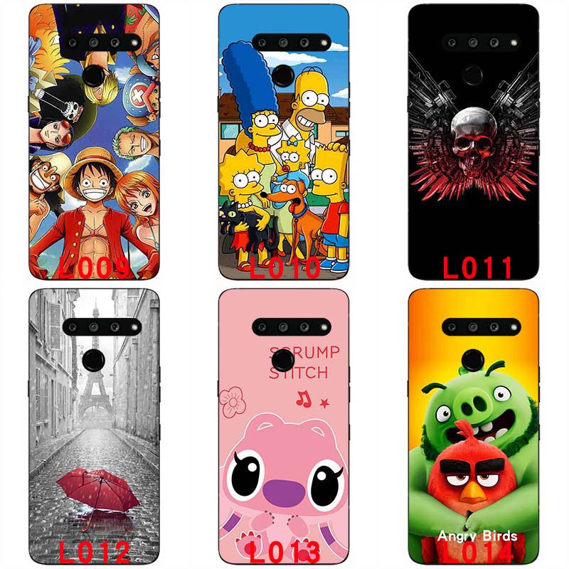 Mềm Ốp Điện Thoại Tpu Dẻo Họa Tiết Hoạt Hình Nhiều Màu Dễ Thương Cho Lg V50 Thinq | BigBuy360 - bigbuy360.vn